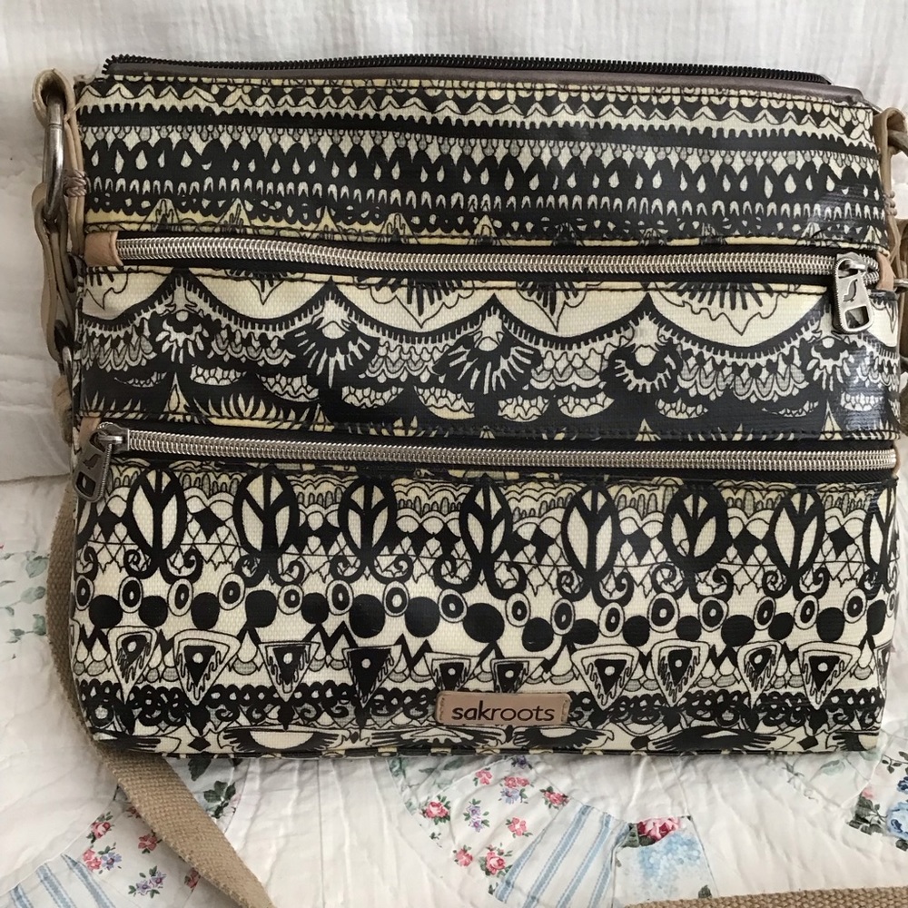 The Sak Sakroots Bohemian Crossbody Bag